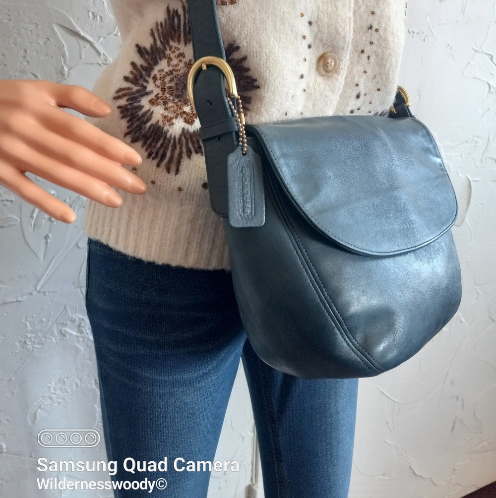 Coach Carlton #4132, Coach Classics Collection, Ocean Blue - Picture 2 of 16